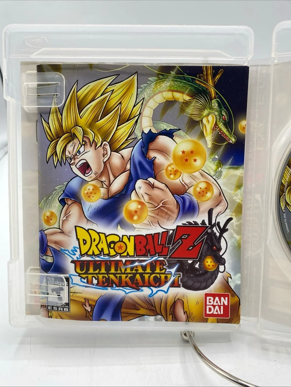 Dragon Ball Z Ultimate Tenkaichi Sony PlayStation 3 PS3 Completed Manual